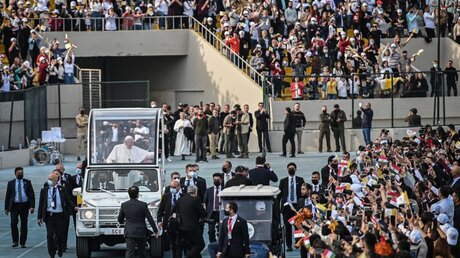 Papst Franziskus zu Besuch im Irak / © Johannes Neudecker (dpa)