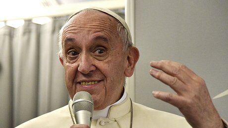 Papst Franziskus / © Vincenzo Pinto (dpa)