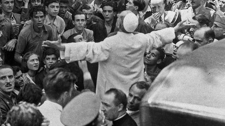 Papst Pius XII. in Tuscolano / © Osservatore Romano/Romano Siciliani (KNA)