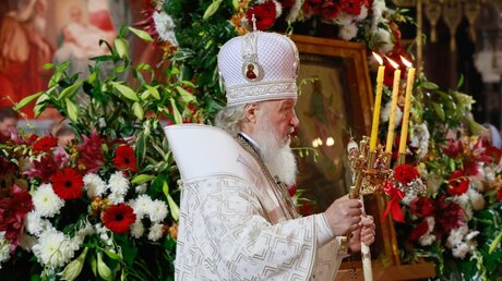 Leitet die Feierlichkeiten: Patriarch Kyrill I. / © Natalia Gileva (KNA)