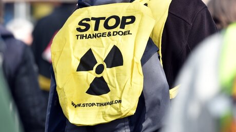 Protest gegen Atomwaffen und Atomkraftwerke / © Caroline Seidel (dpa)