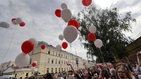 Proteste in Belarus / © Sergei Grits/AP (dpa)