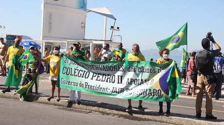 Proteste in Brasilien / © Fausto Maia/TheNEWS2 (dpa)