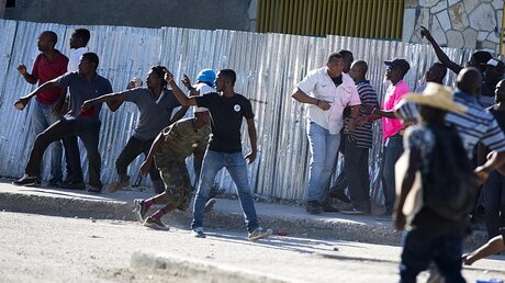 Proteste in Haiti / © Dieu Nalio Chery (dpa)