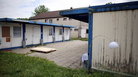 Asylunterkunft in Leverkusen (dpa)