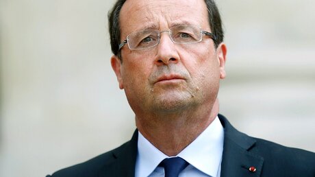 Französischer Staatspräsident François Hollande / © dpa (dpa)