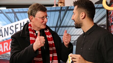 Kardinal Woelki, bekennender FC-Fan, stattet im Dezember dem Verein einen Besuch ab (Erzbistum Köln)