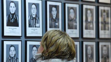 Fotos von Auschwitz-Häftlingen (KNA)