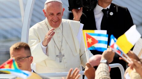 Papst Franziskus in Holguin / © Alejandro Bolivar (dpa)