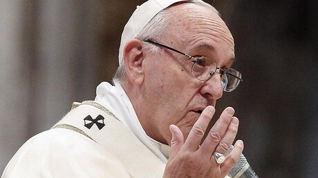 Papst Franziskus will Dialog mit Piusbrüdern fortsetzen / © Giuseppe Lami (dpa)