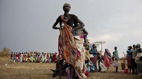 Flüchtlinge im Südsudan (dpa)