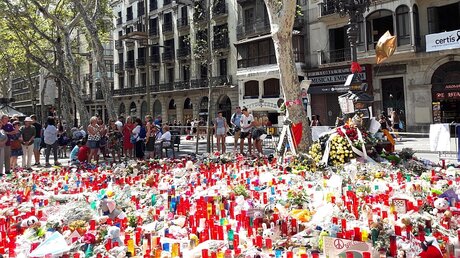 Nach dem Terroranschlag in Barcelona vom 17. August 2018 / © Katharina Geiger (DR)