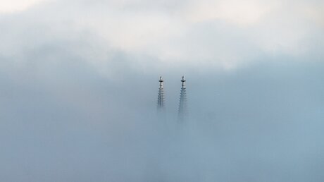 Regensburger Dom im Nebel / © Armin Weigel (dpa)