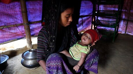Rohingya-Flüchtlinge in Bangladesch  / © Tracey Nearmy (dpa)