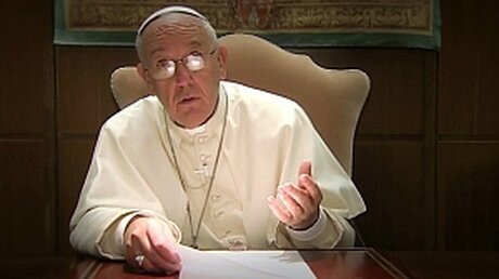 Videobotschaft von Papst Franziskus (rv)