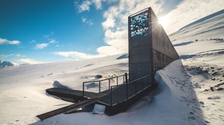 Saatgut-Bunker in Svalbard, Spitzbergen / © Borkowska Trippin (shutterstock)