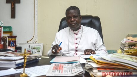 Samuel Kleda, Erzbischof von Douala / © Katrin Gänsler (KNA)