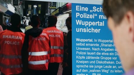"Scharia-Polizei" (dpa)
