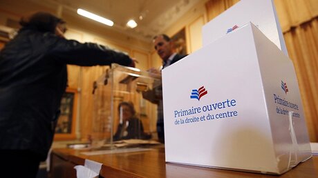 Stichwahl um republikanischen Spitzenkandidaten in Frankreich / © Sebastien Nogier (dpa)
