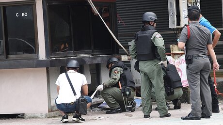 Anschläge in Thailand. / © Daily News (dpa)