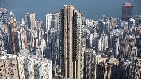 Skyline von Hongkong / © Jerome Favre (dpa)