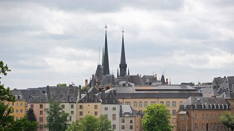 Stadtansicht von Luxemburg mit der Kathedrale Notre-Dame / © Wolfgang Radtke (KNA)