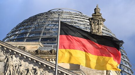 Kuppel des Berliner Reichstages / © Soeren Stache (dpa)
