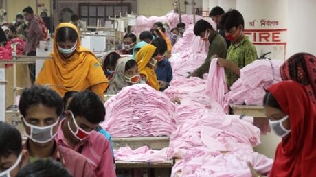 Textilarbeiter in Bangladesch (dpa)