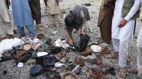 Tote bei Explosion auf Beerdigung in Kabul / © Wakil Kohsar (dpa)
