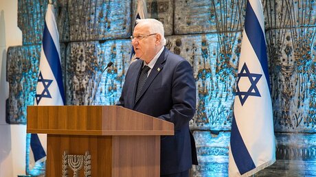 Israels Staatspräsident Reuven Rivlin / © Andrea Krogmann (KNA)