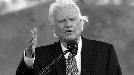 US-Prediger Billy Graham ist tot / © epa Peter Foley (dpa)