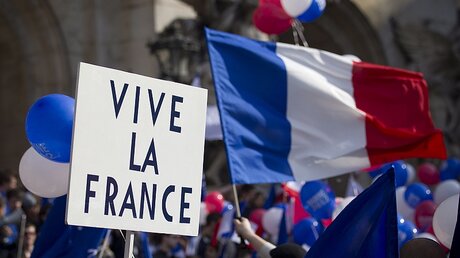 Frankreich vor der Stichwahl um das Präsidentenamt / © Ian Langsdon (dpa)