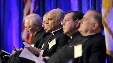 US-Bischöfe durch Missbrauchsskandal am Pranger / © Bob Roller (KNA)