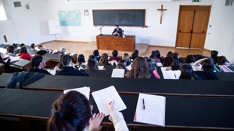 Vorlesung in der Lateranuniversität  / © Cristian Gennari (KNA)