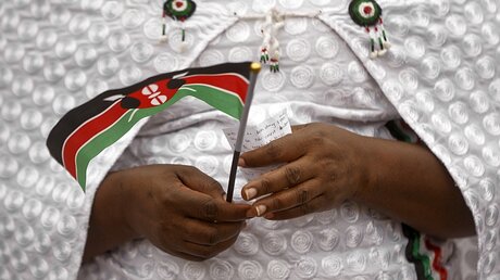 Wahl in Kenia / © Ben Curtis (dpa)