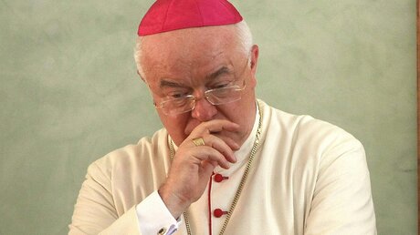 Jozef Wesolowski, ehemaliger Vatikanbotschafter in der Dominikanischen Republik, am 4.9.13 (dpa)