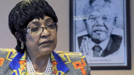 Winnie Mandela, Politikerin und ehemalige Ehefrau von Freiheitskämpfer Nelson Mandela (dpa)