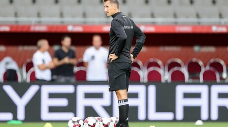WM-Finalist Miroslav Klose im Stadion / © Jan Woitas (dpa)
