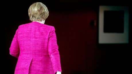 Zieht sich vom CDU-Parteivorsitz zurück: Angela Merkel / © Michael Kappeler (dpa)