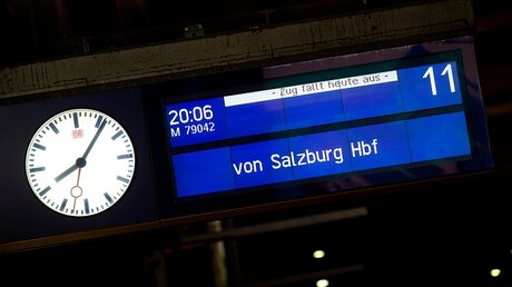 Züge von Salzburg nach München fallen aus / © Sven Hoppe (dpa)