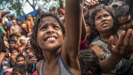 Rohingya in Lagern in Bangladesch: Pure Verzweiflung / © N.N. (CI)