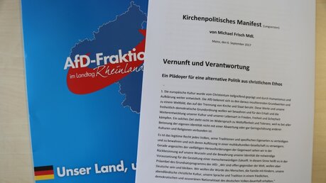 Kirchenpolitisches Manifest der AfD / © Moritz Dege (DR)