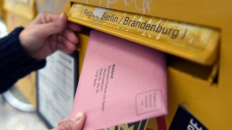 Briefwahl zur Bundestagswahl / © Maurizio Gambarini (dpa)