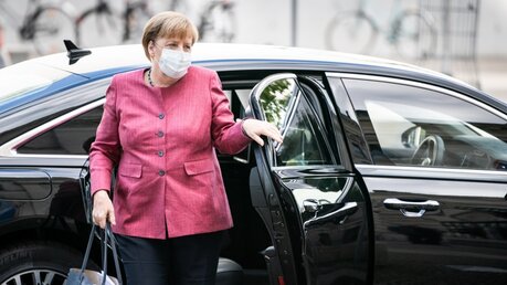 Bundeskanzlerin Angela Merkel / © Michael Kappeler (dpa)