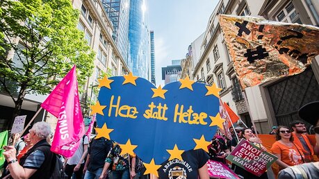 Demonstrationen für Europa – Frankfurt/Main  / © Andreas Arnold (dpa)