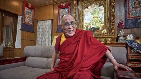 Der Dalai Lama in seinem Zuhause in McLeod Ganj, Indien / © Salvacampillo (shutterstock)