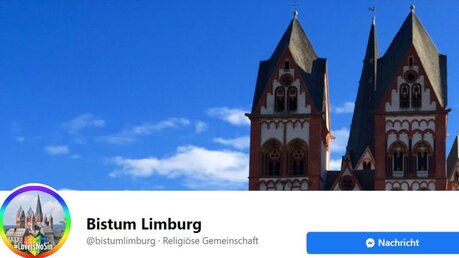Die Facebookseite des Bistums Limburg / © Screenshot (Bistum Limburg)