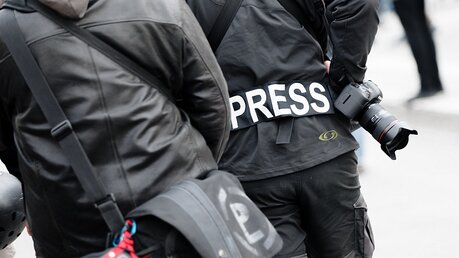 Die Pressefreiheit ist weltweit bedroht  / © Markus Scholz (dpa)