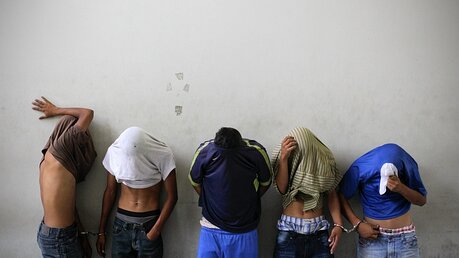 Jugendgang in El Salvador / © Oscar Rivera (dpa)