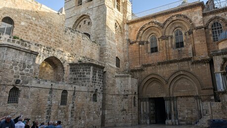 Grabeskirche in Jerusalem / ©  Elisabeth Schomaker (KNA)